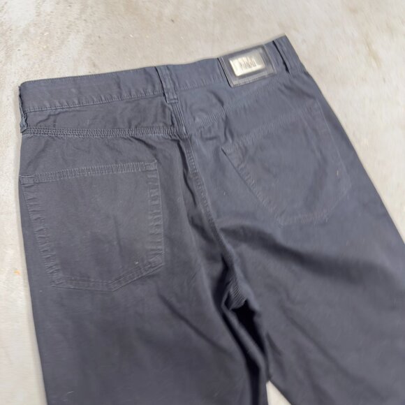 Hugo Boss Alabama Cotton Chinos Mens Canvas Pants Navy Blue 30x31 - Picture 8 of 9